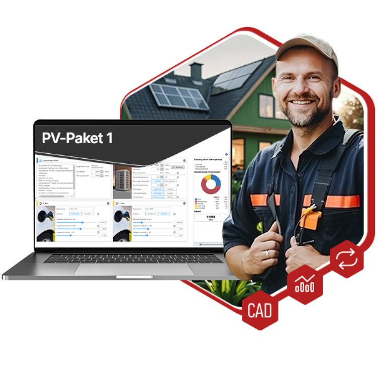 PV-Start-Paket 1 - Softwarenutzung