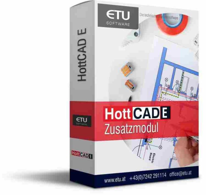 HottCAD E -  Elektroausführungsplanung Vollversion - Einführungspreis -