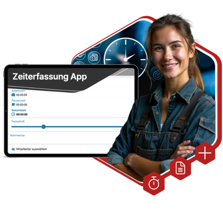 Kaufmann Zeiterfassungs APP Vollversion