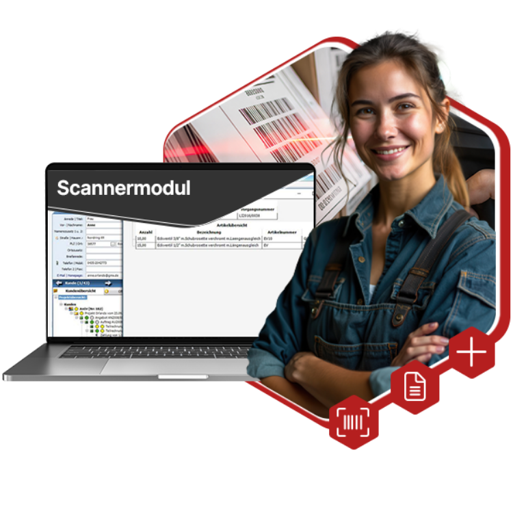 Kaufmann "Scanner-Modul" - Vollversion