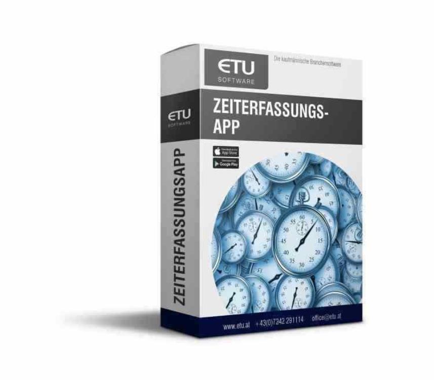 Nutzungsgebühr für ETU Kaufmann Zeiterfassungs-App (Einzelplatz)